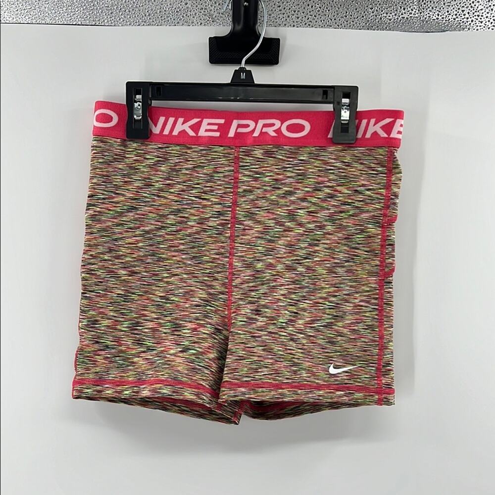Nike Pro Women's 3" Shorts - Pink Multi - Medium - New with tags